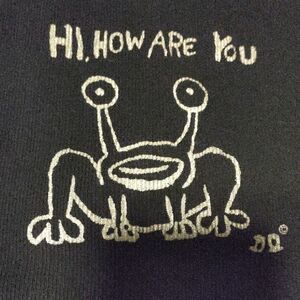 Vintage American Apparel Daniel Johnston Hi, How Are You tank Austin